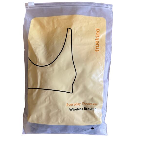 Shapermint TRUEKIND Everyday Throw-on Wireless Bra Bralette Black NWOT Small - Picture 5 of 7